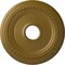 Ekena Millwork Classic Ceiling Medallion (Fits Canopies up to 12 3/4"), Hand-Painted Gold, 18 5/8"OD 4"ID x 1 1/8"P CM19CLGLS - alternate 1
